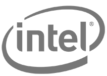 logo of client - Intel